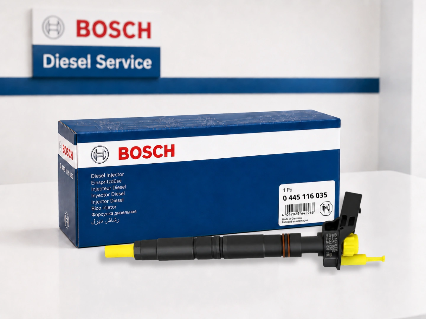 Wtryskiwacz Bosch 0445116035 jako nowy lub zregenerowany wariant