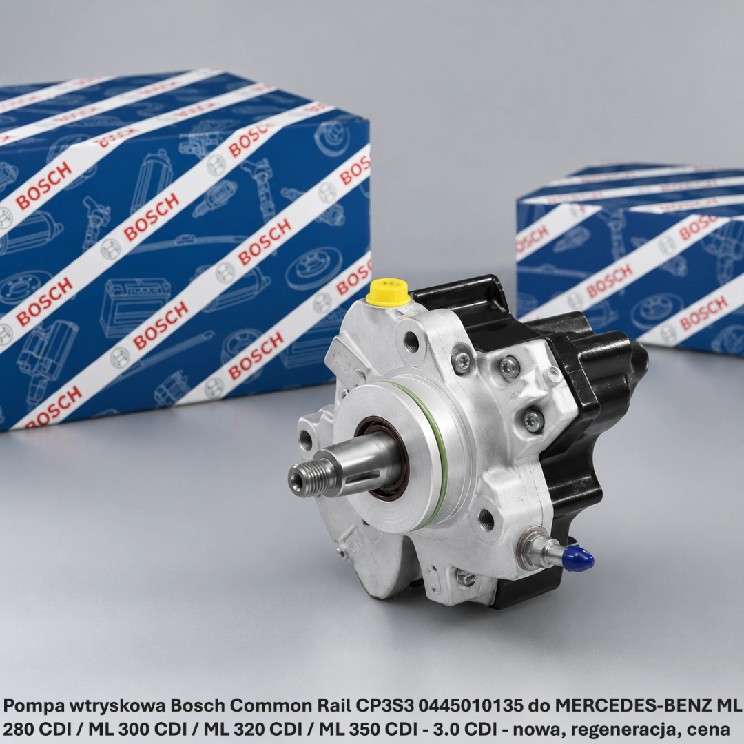 Pompa wtryskowa Bosch Common Rail CP3S3 0445010135 do MERCEDES-BENZ ML 280 CDI / ML 300 CDI / ML 320 CDI / ML 350 CDI - 3.0 CDI 