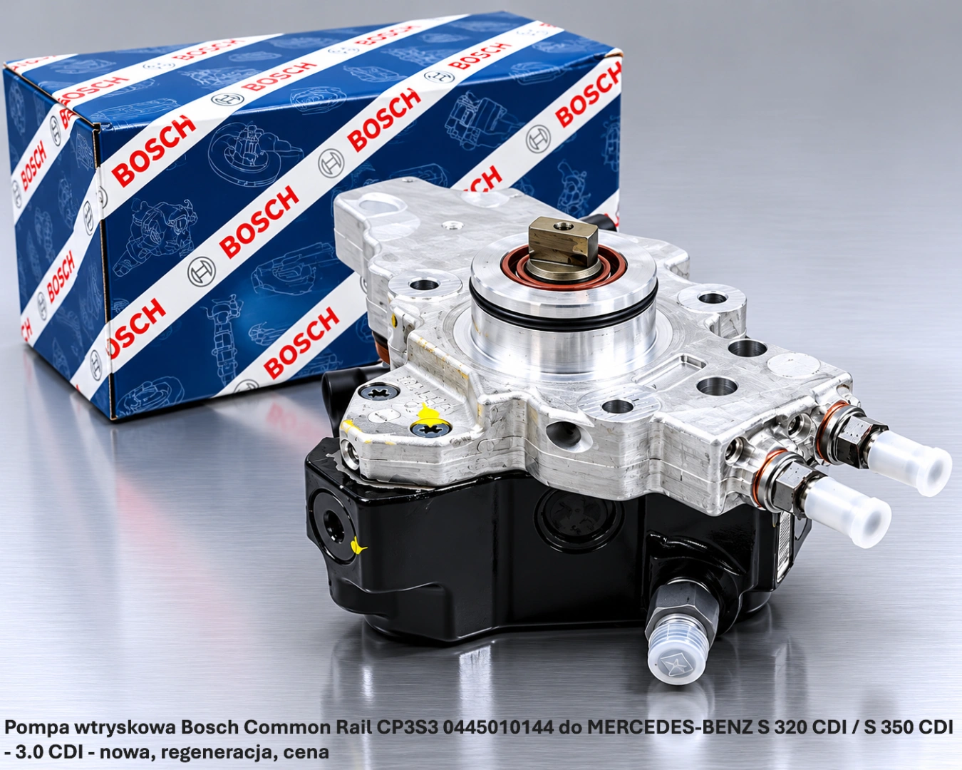 Pompa wtryskowa Bosch Common Rail CP3S3 0445010144 do MERCEDES-BENZ S 320 CDI / S 350 CDI - 3.0 CDI 