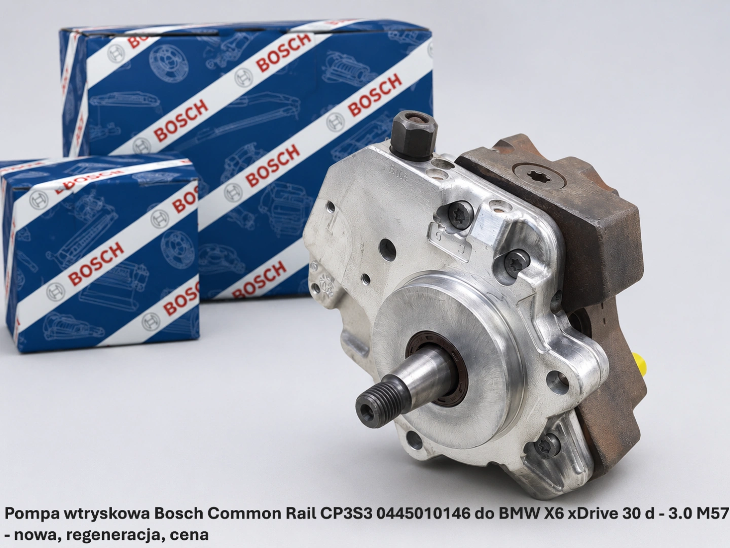 Pompa wtryskowa Bosch Common Rail CP3S3 0445010146 do BMW X6 xDrive 30 d - 3.0 M57 