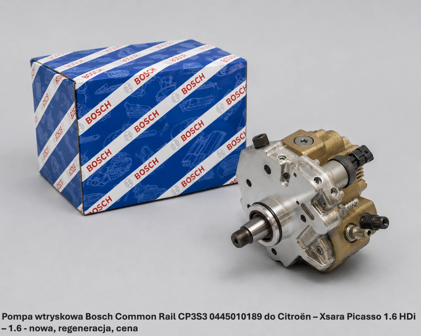Pompa wtryskowa Bosch Common Rail CP3S3 0445010189 do Citroën – Xsara Picasso 1.6 HDi – 1.6 