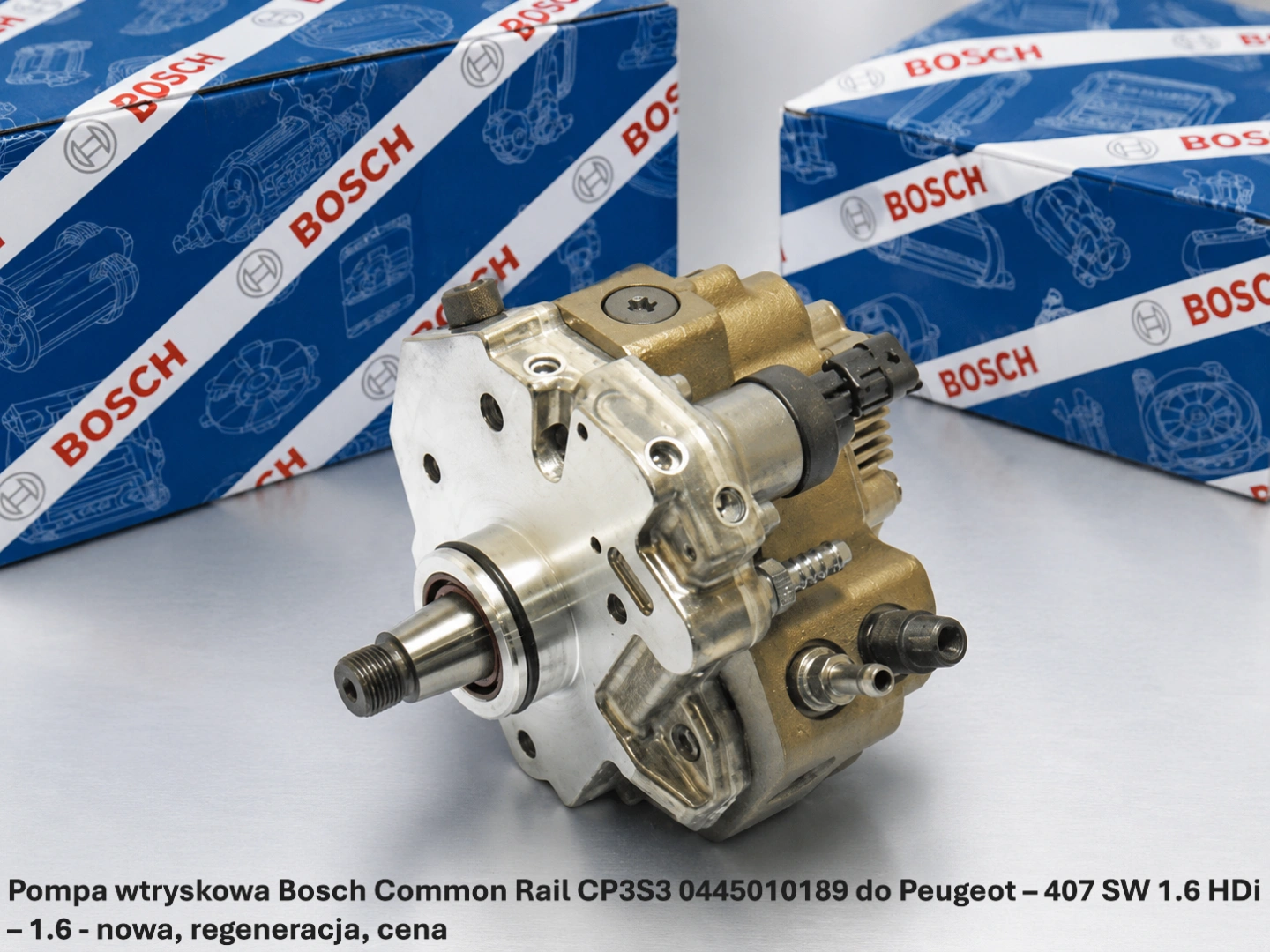 Pompa wtryskowa Bosch Common Rail CP3S3 0445010189 do Peugeot – 407 SW 1.6 HDi – 1.6 