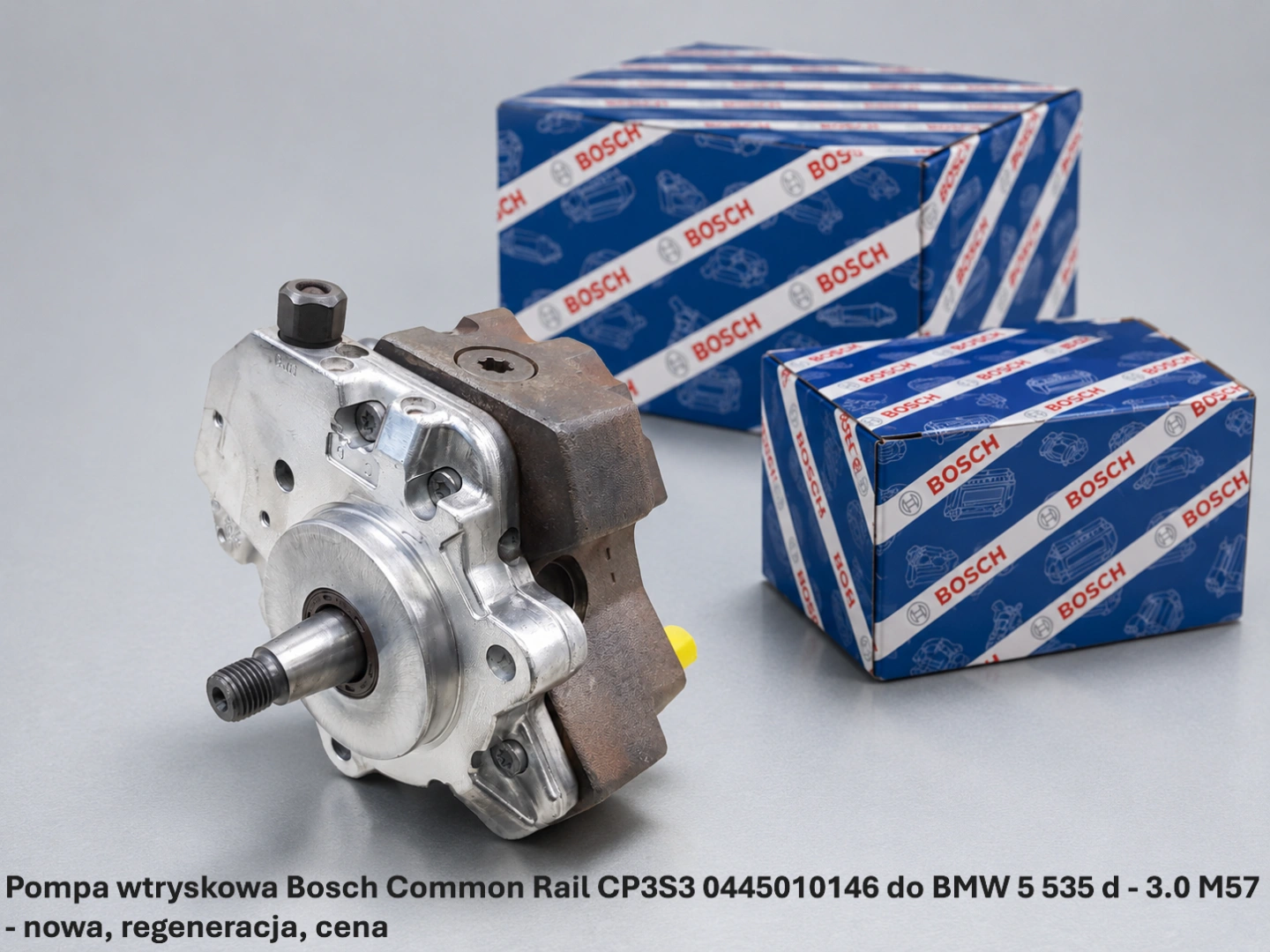 Pompa wtryskowa Bosch Common Rail CP3S3 0445010146 do BMW 5 535 d - 3.0 M57