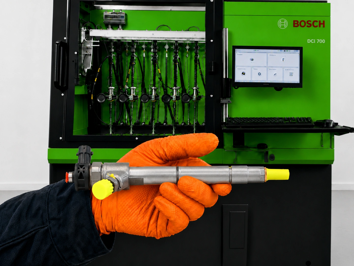 Regeneracja Bosch 0445110713 w Pawlik Diesel Service Wtryskiwacz Bosch 0445110713 po diagnostyce i regeneracji