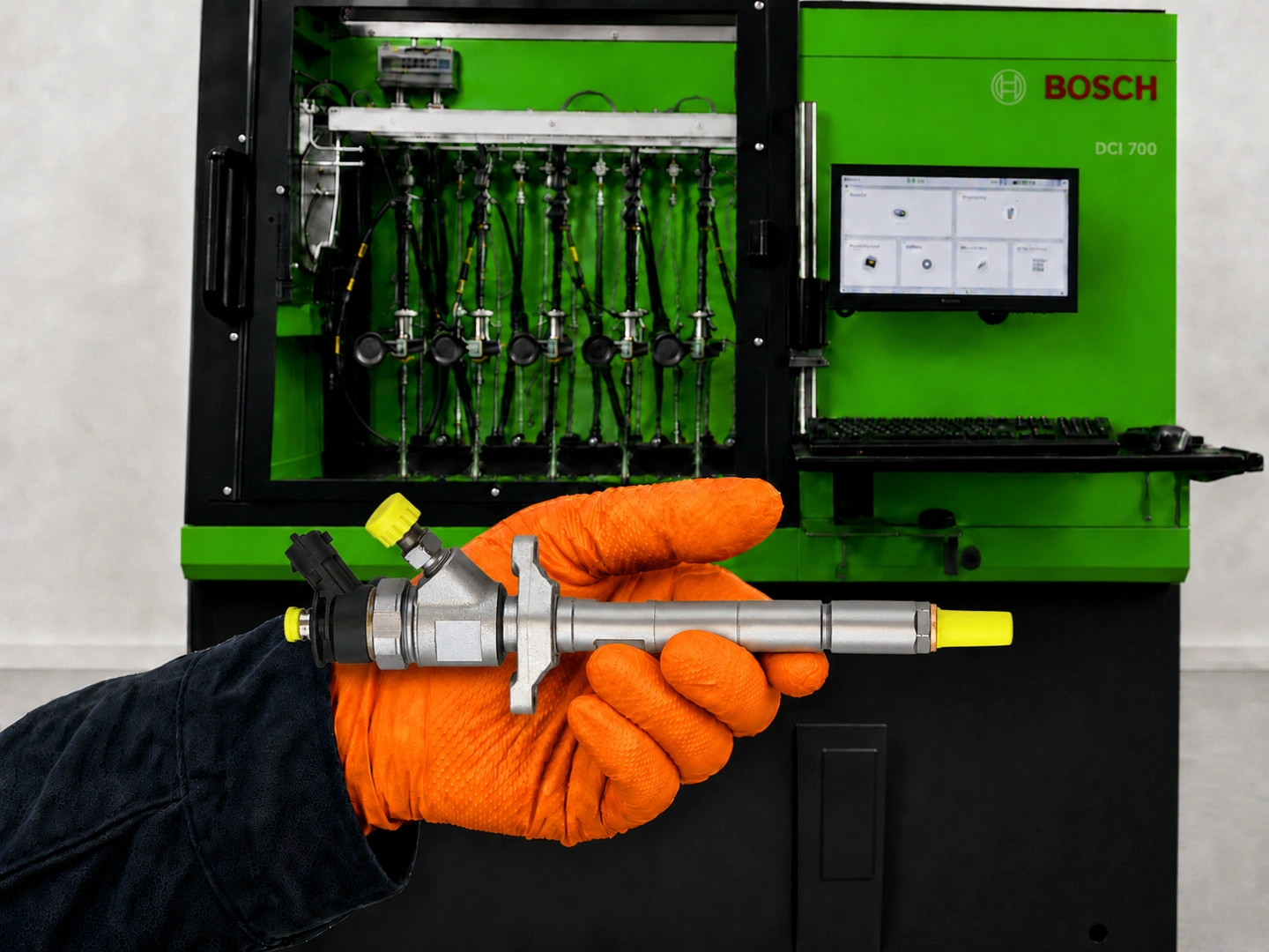 Stanowisko probiercze Bosch do diagnostyki wtryskiwaczy