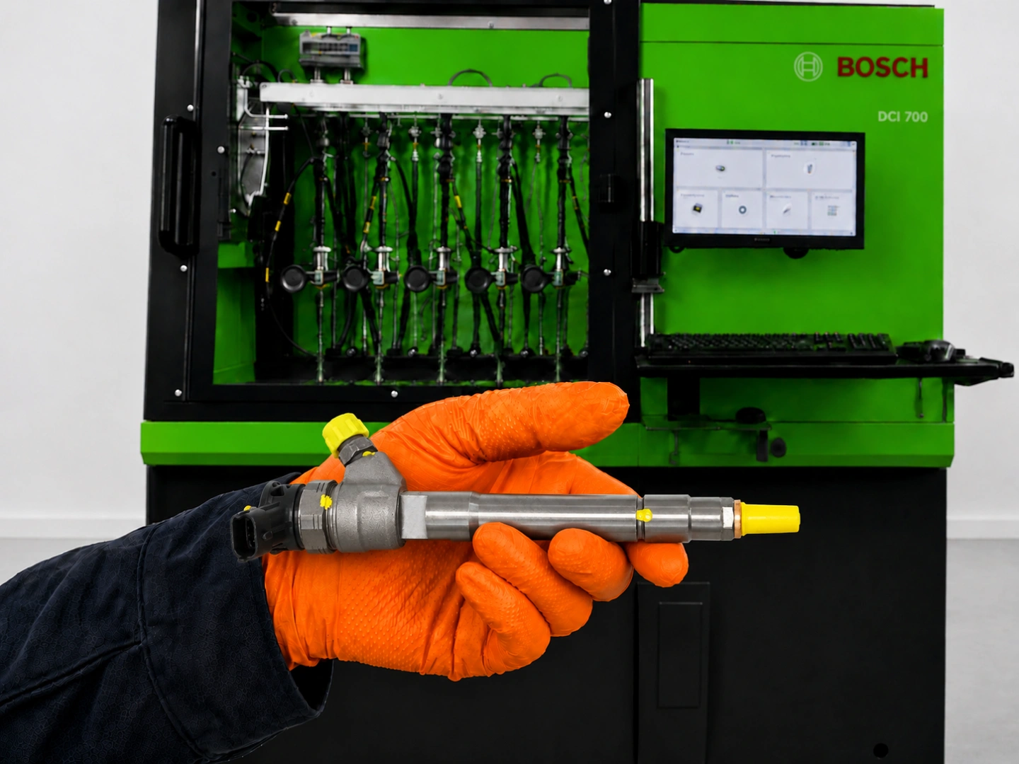 Stanowisko probiercze Bosch do diagnostyki wtryskiwaczy