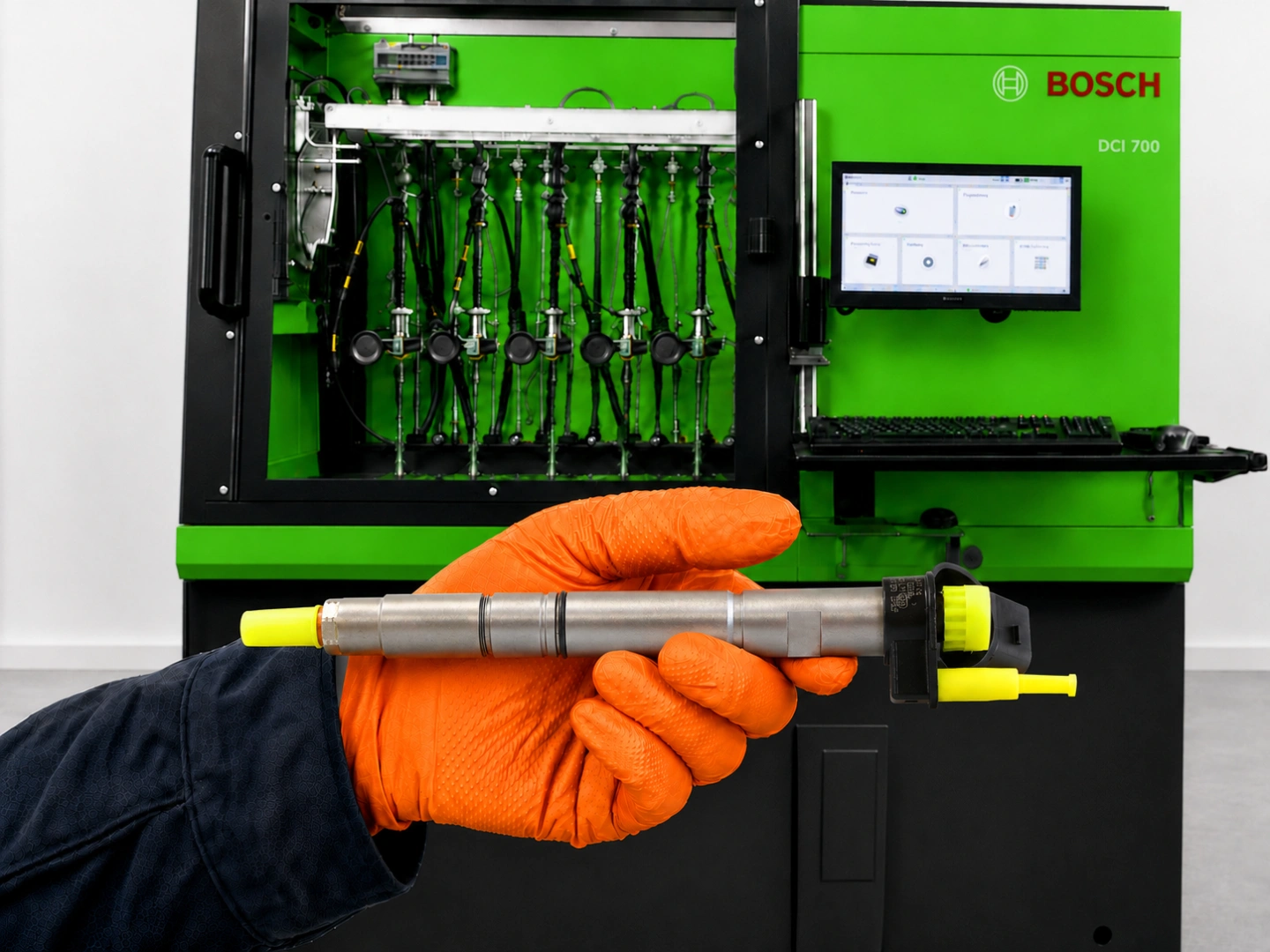 Wtryskiwacz Bosch 0445117029 po diagnostyce