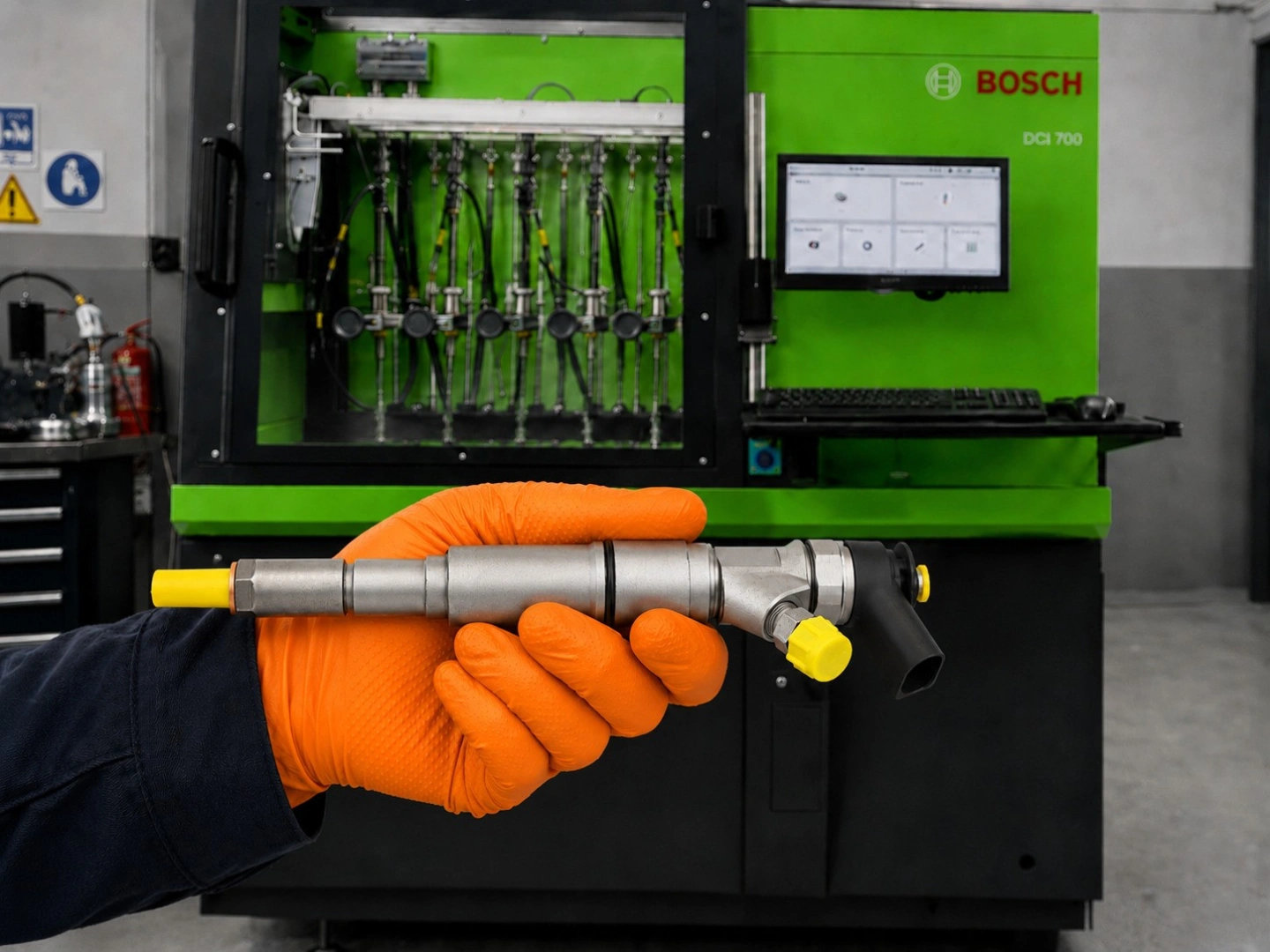 Stół probierczy Bosch do diagnostyki wtryskiwaczy Common Rail