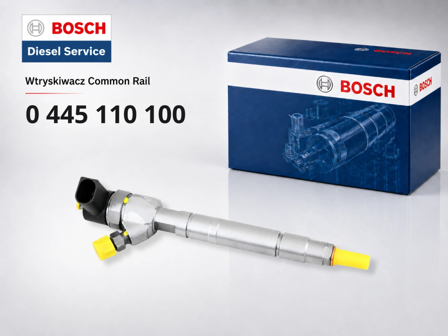 Wtryskiwacz Bosch 0445110100 jako wariant sprzedażowy
