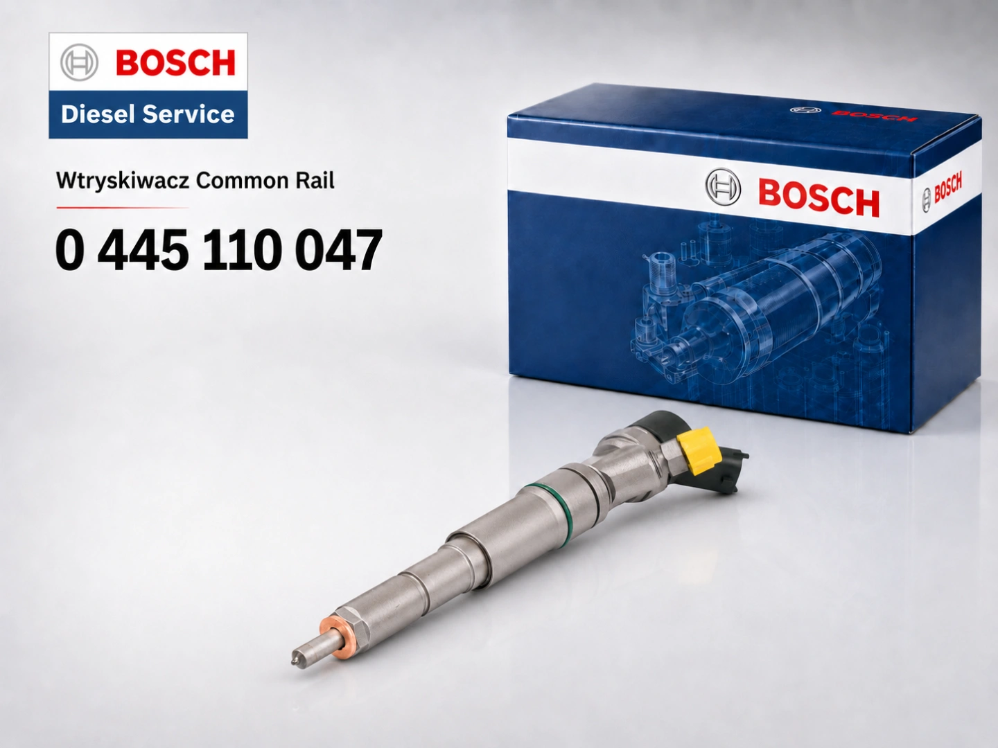 Wtryskiwacz Bosch 0445110047 do silnika BMW 3.0d M57