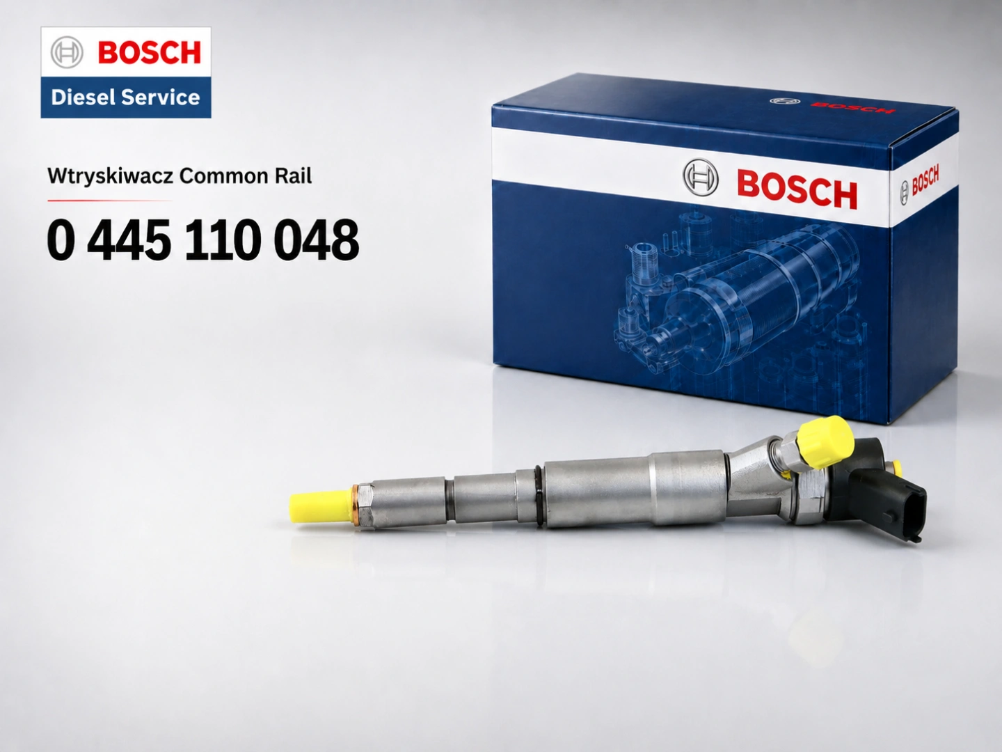 Wtryskiwacz Bosch 0445110048 BMW 525d E39 Wtryskiwacz Bosch 0445110048 jako wariant sprzedażowy