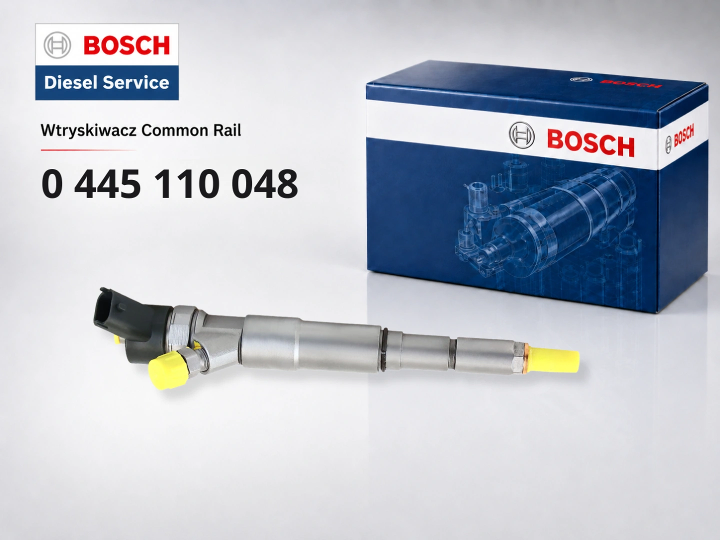 Wtryskiwacz Bosch 0445110048 jako wariant sprzedażowy