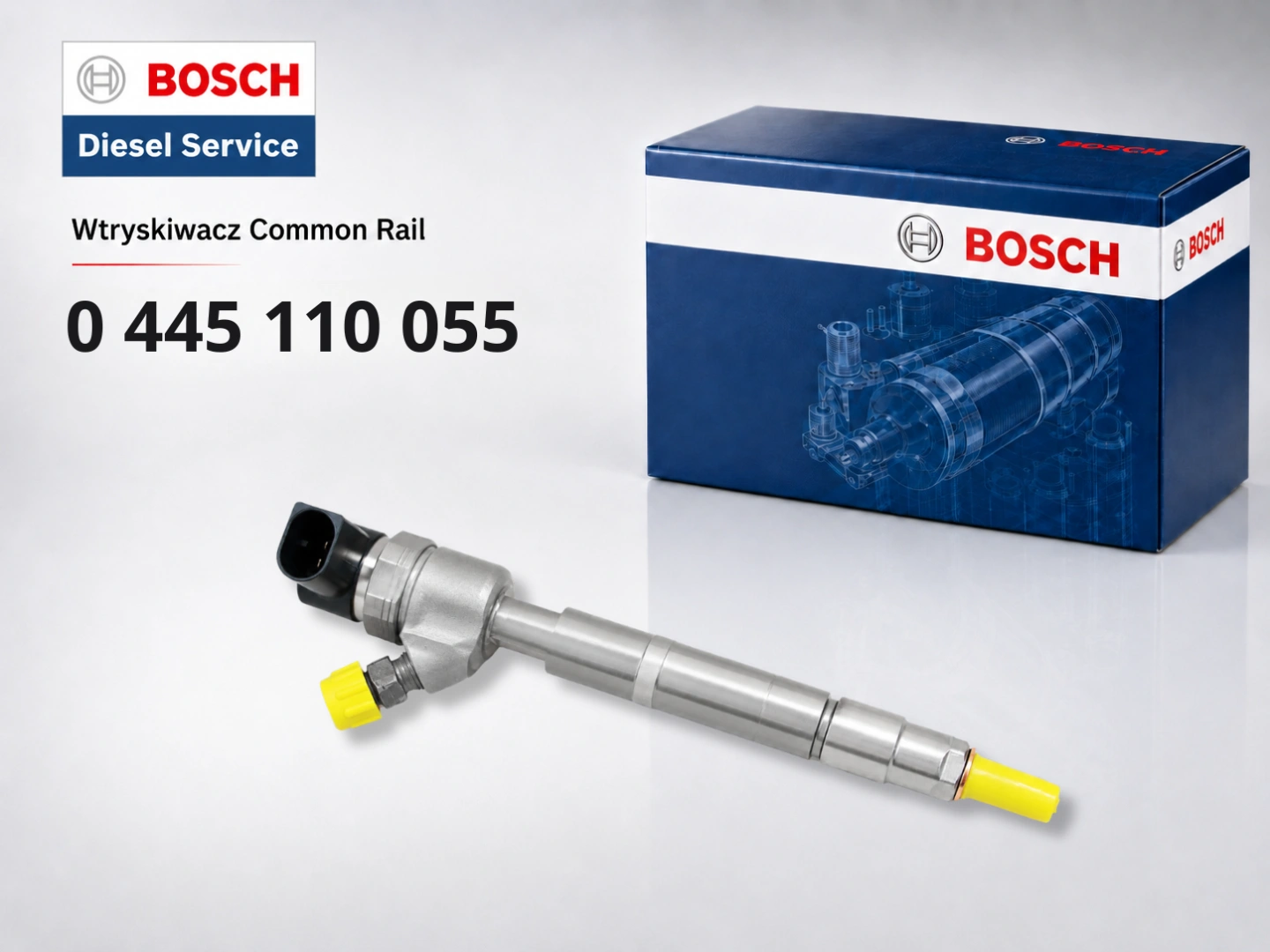 Wtryskiwacz Bosch 0445110055 jako wariant sprzedażowy