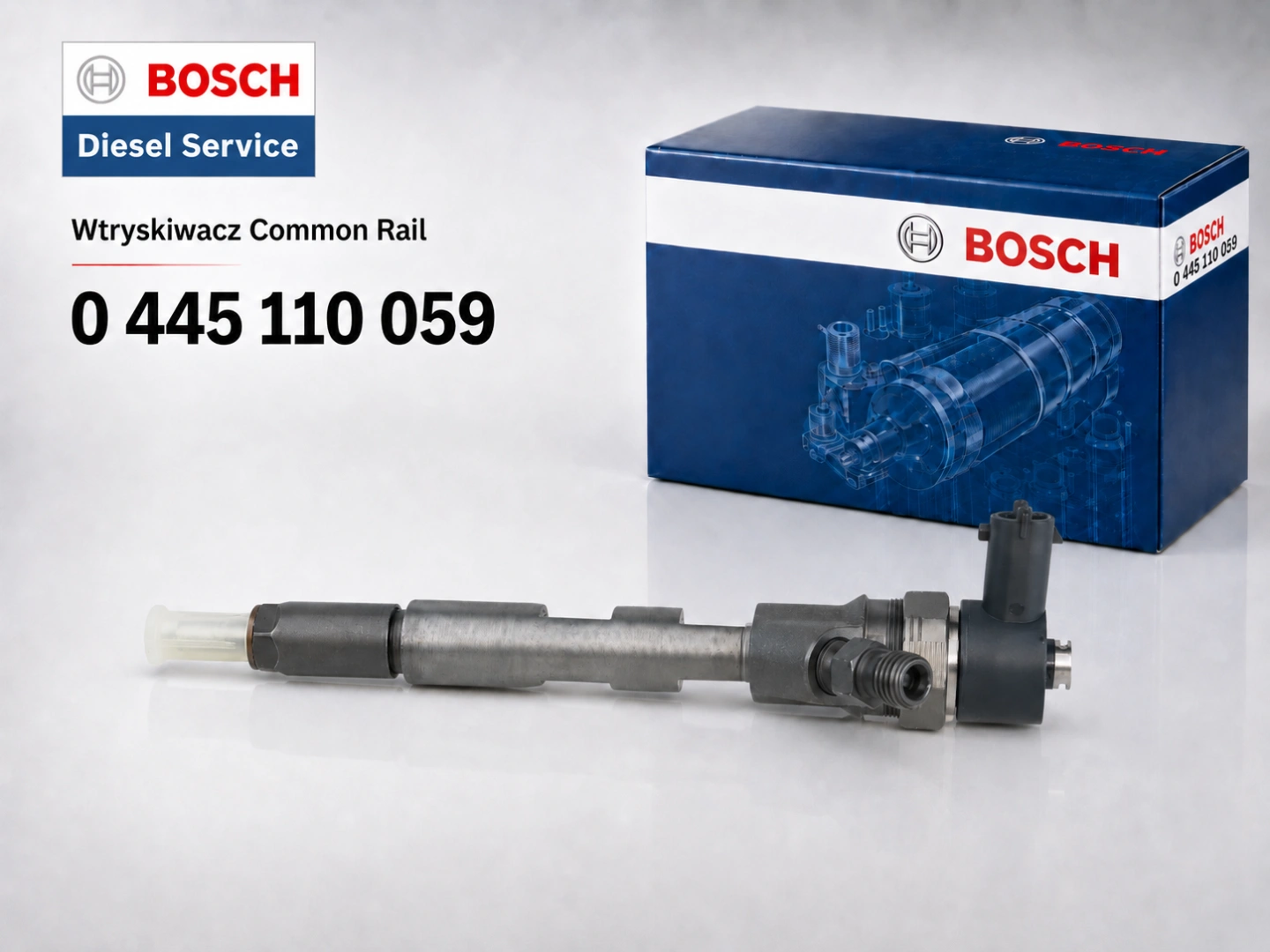 Wtryskiwacz Bosch 0445110059 w wariancie sprzedażowym