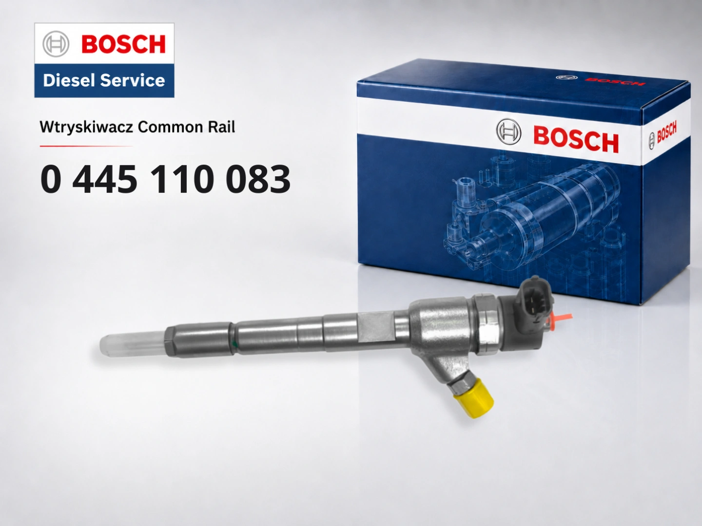 Wtryskiwacz Bosch 0445110083 jako wariant sprzedażowy