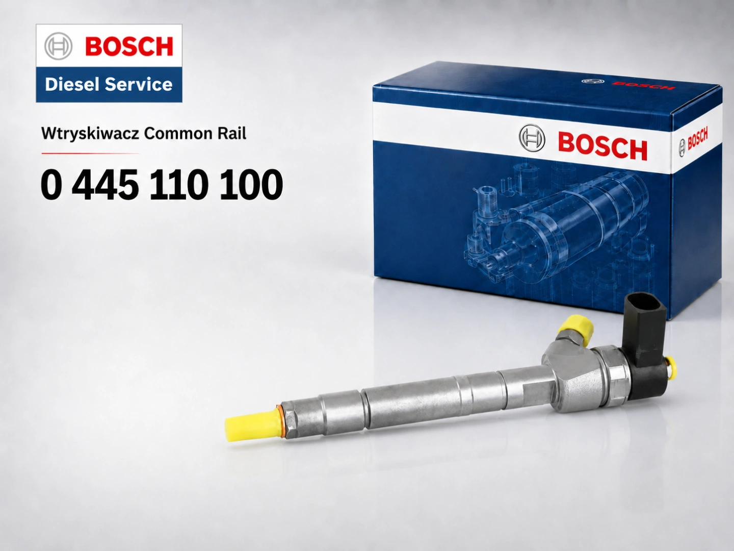Wtryskiwacz Bosch 0445110100 Mercedes CDI Wtryskiwacz Bosch 0445110100 jako wariant sprzedażowy