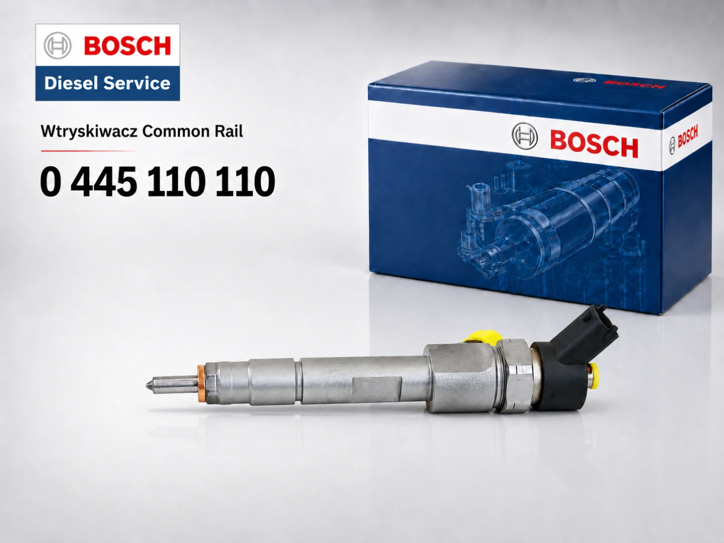 Wtryskiwacz Bosch 0445110110 jako wariant sprzedażowy