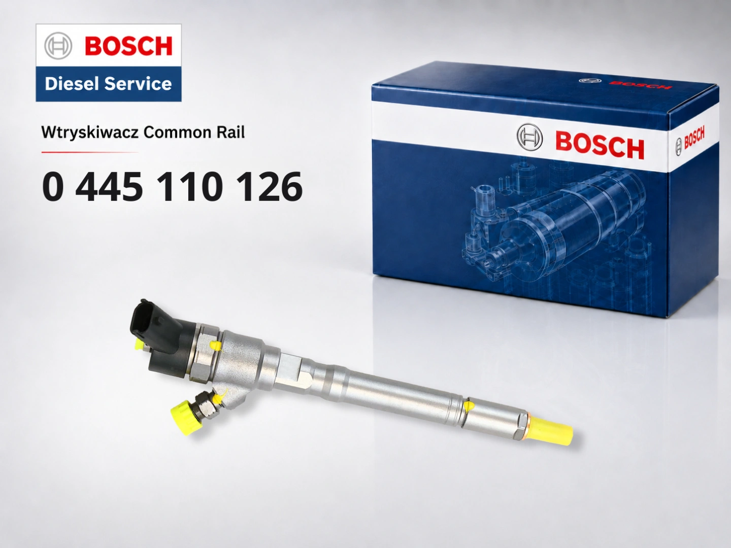Wtryskiwacz Bosch 0445110126 w wariancie sprzedażowym