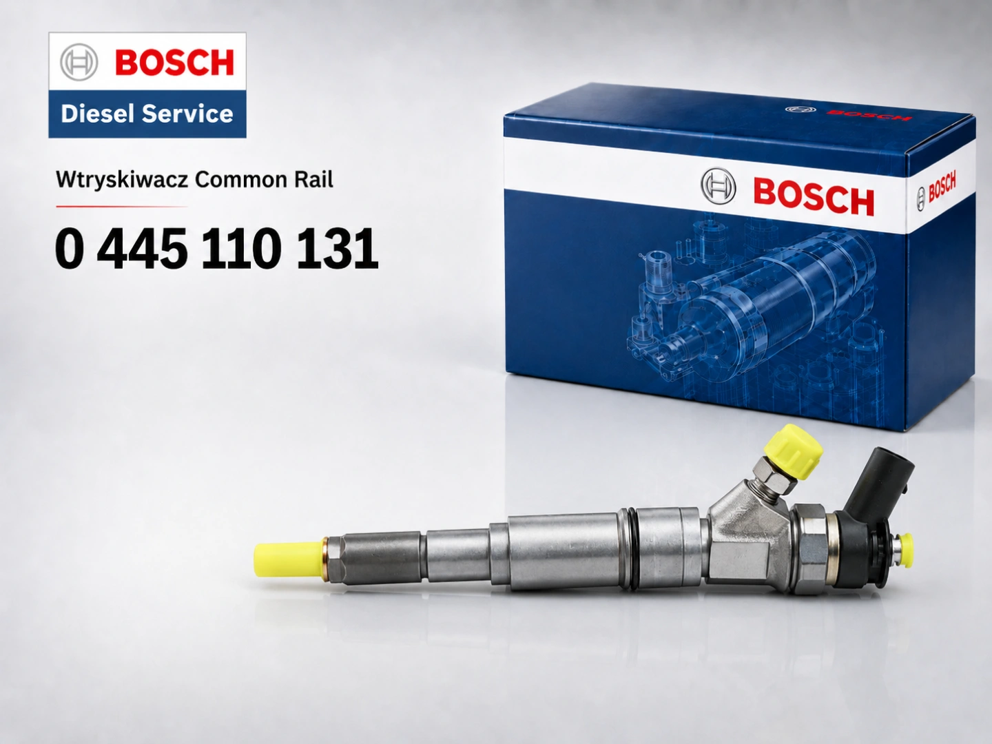Wtryskiwacz Bosch 0445110131 BMW 2.0d 3.0d Wtryskiwacz Bosch 0445110131 jako wariant sprzedażowy