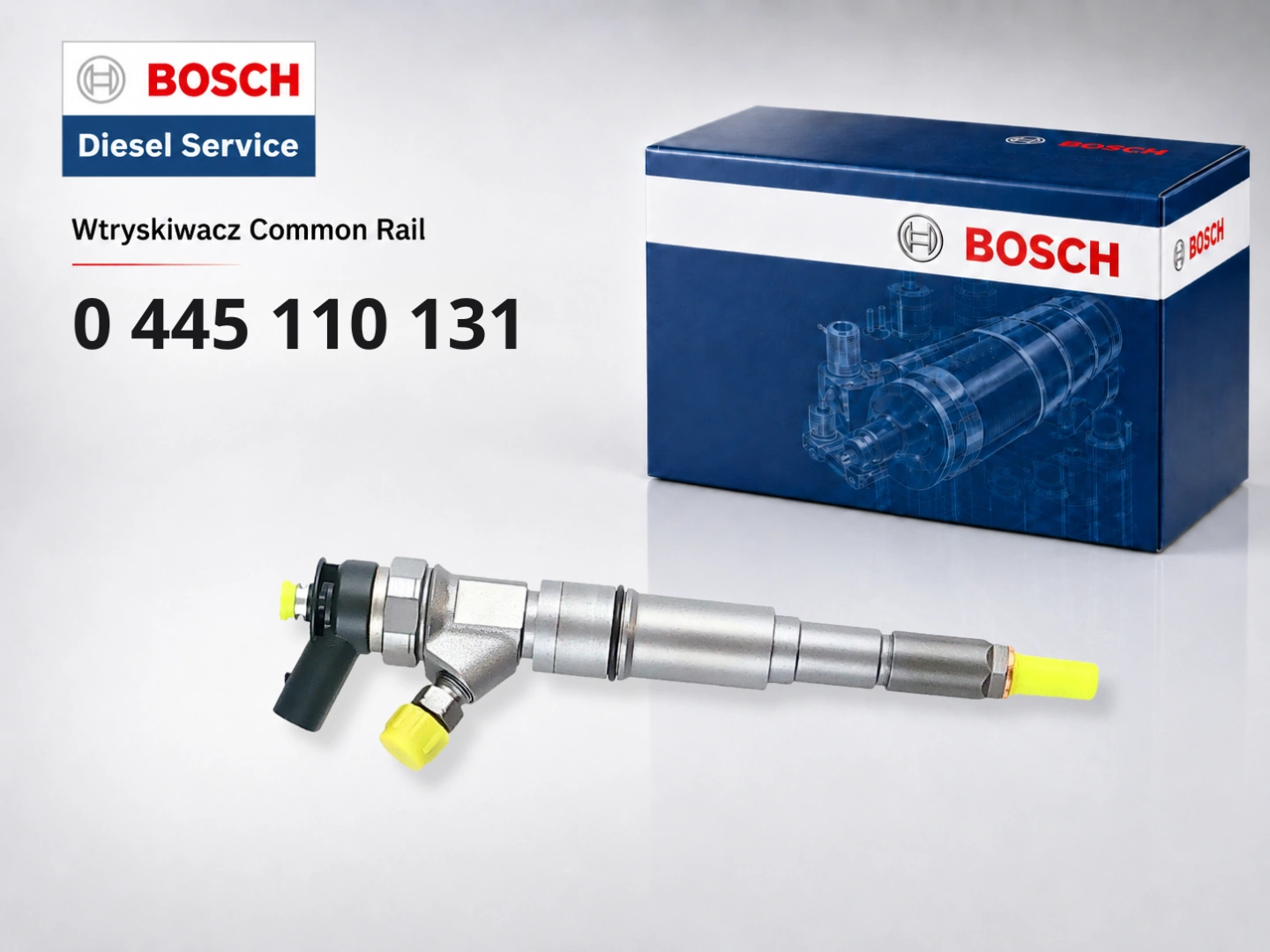 Wtryskiwacz Bosch 0445110131 jako wariant sprzedażowy