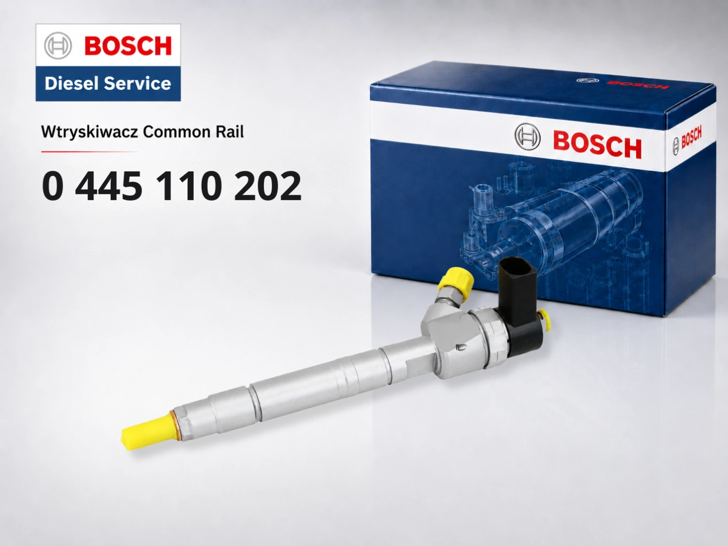 Wtryskiwacz Bosch 0445110202 Mercedes-Benz CDI Wtryskiwacz Bosch 0445110202 jako wariant sprzedażowy