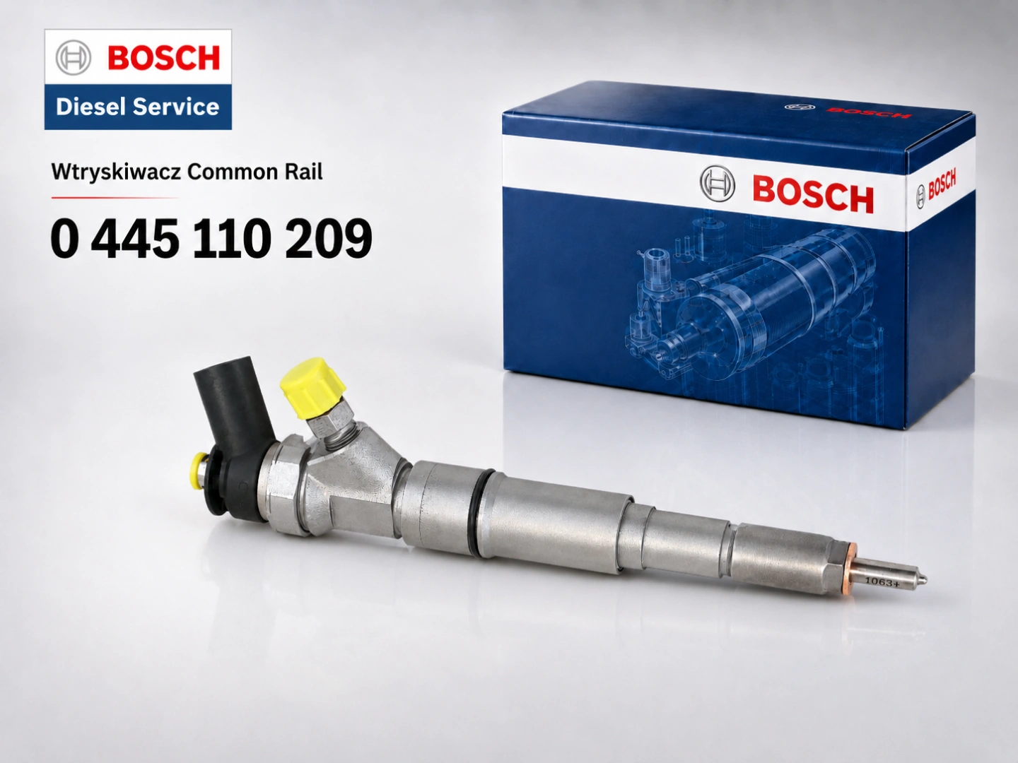 Wtryskiwacz Bosch 0445110209 jako wariant sprzedażowy do BMW