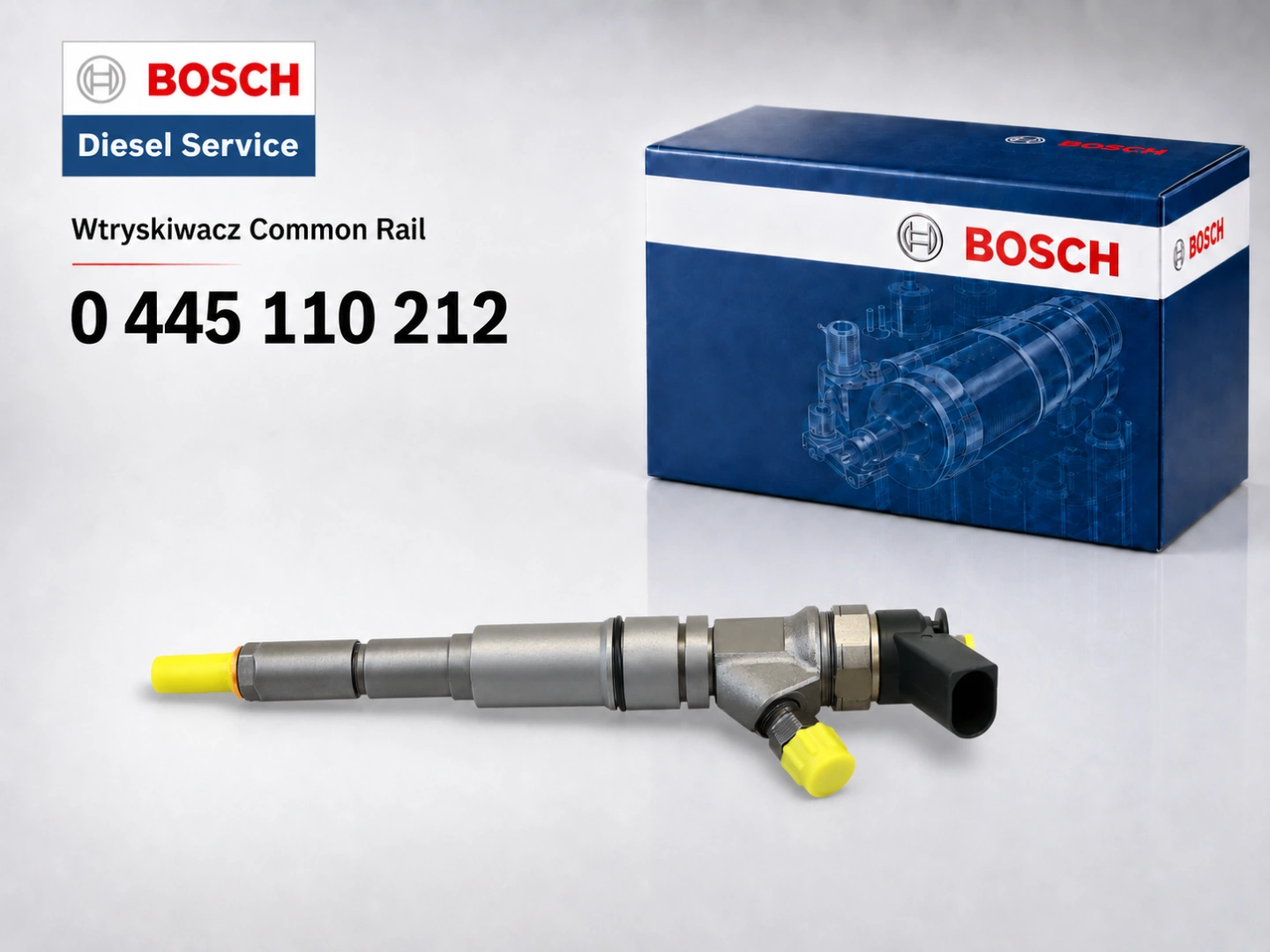 Wtryskiwacz Bosch 0445110212 jako część do BMW 525d