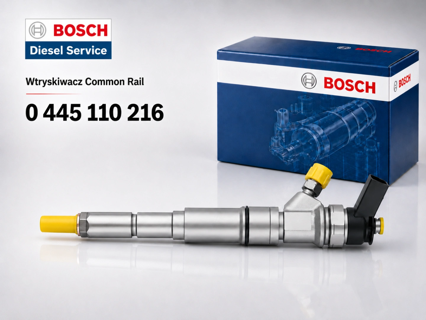 Wtryskiwacz Bosch 0445110216 jako wariant sprzedażowy