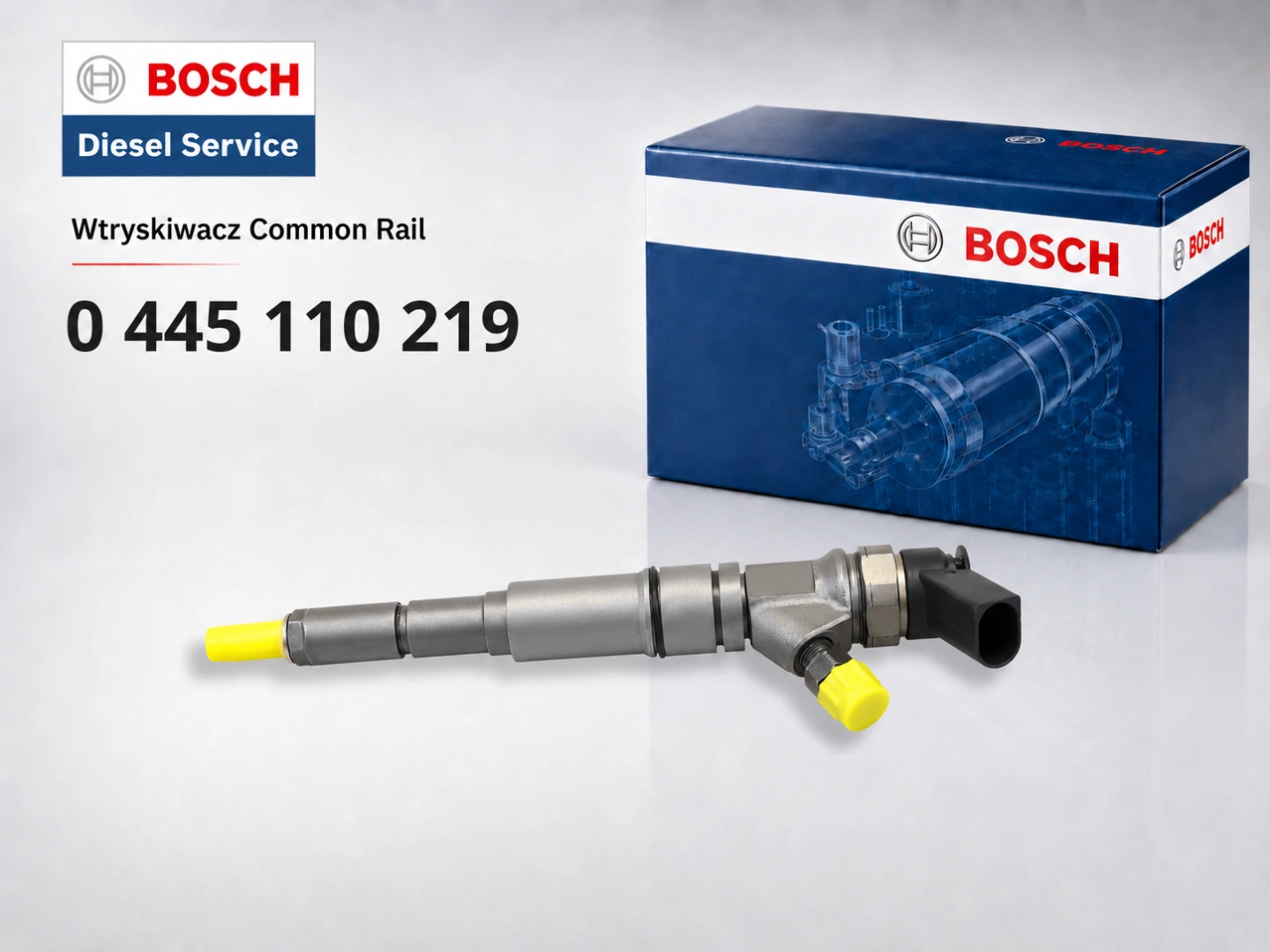 Wtryskiwacz Bosch 0445110219 jako wariant sprzedażowy