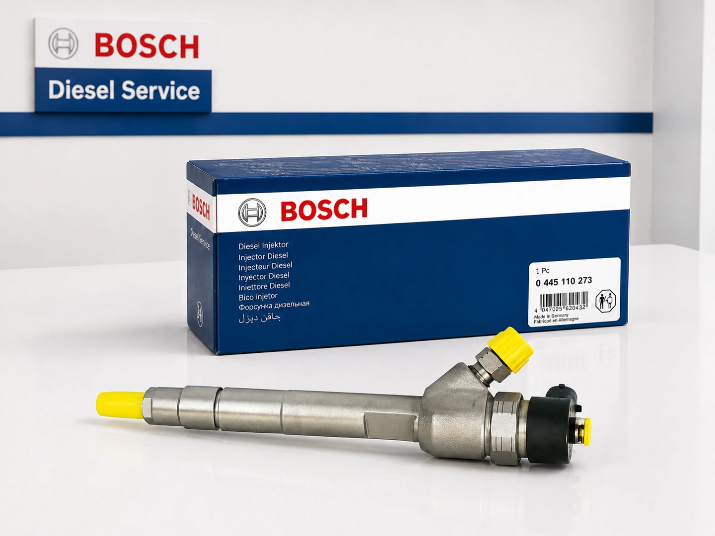 Wtryskiwacz Bosch 0445110273 z oferty Bosch Diesel Service Wtryskiwacz Bosch Common Rail w wariancie sprzedażowym