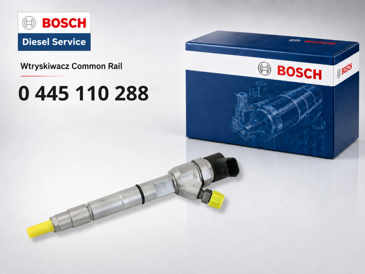 Wtryskiwacz Bosch 0445110288 jako wariant sprzedażowy