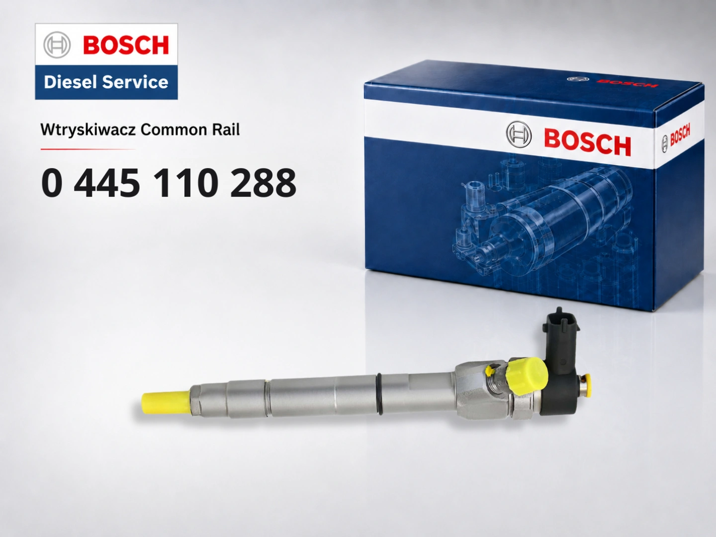 Wtryskiwacz Bosch 0445110288 do Honda 2.2 i-CTDi Wtryskiwacz Bosch 0445110288 jako wariant sprzedażowy
