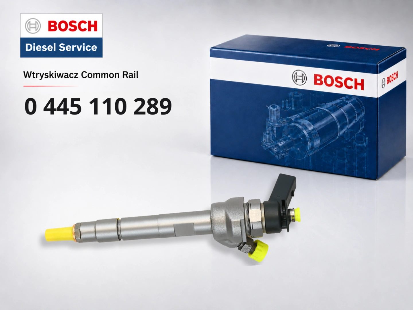Wtryskiwacz Bosch 0445110289 jako wariant sprzedażowy