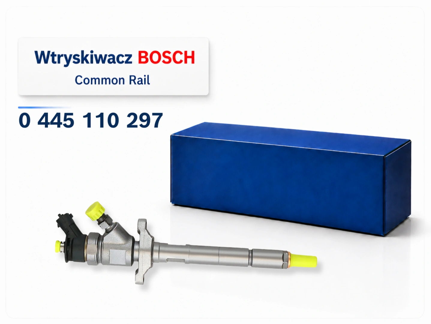 Wtryskiwacz Bosch 0445110297 do silnika 1.6 HDi