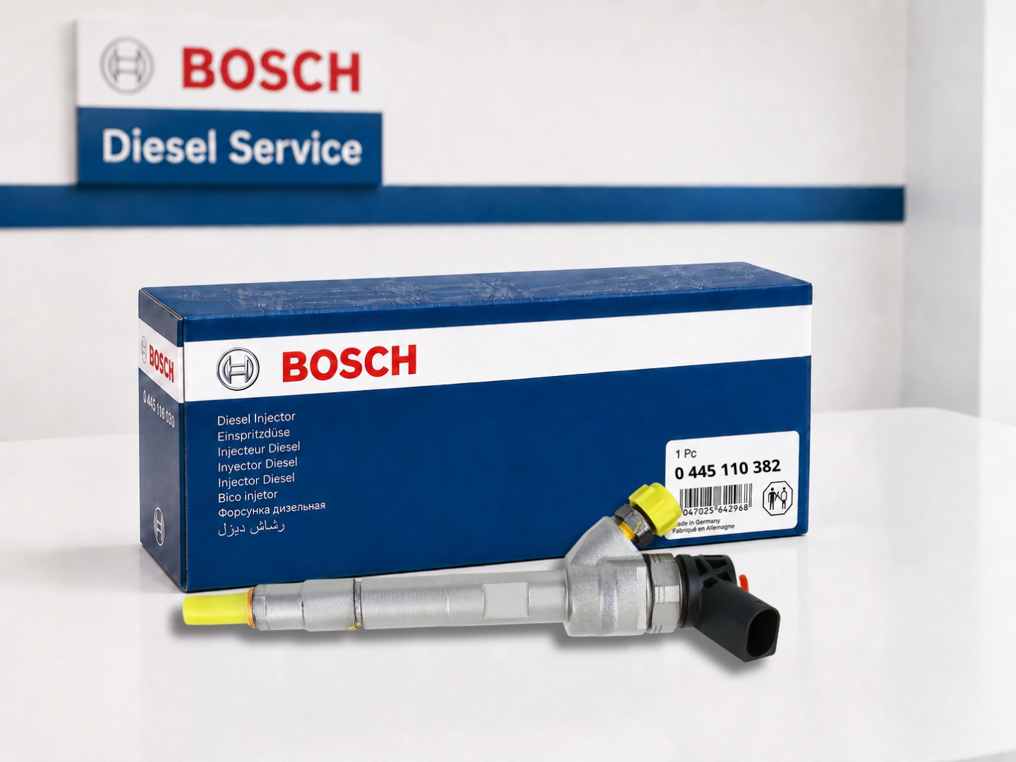 Wtryskiwacz Bosch 0445110382 z opcją zakupu i regeneracji Wtryskiwacz Bosch 0445110382 przygotowany do sprzedaży