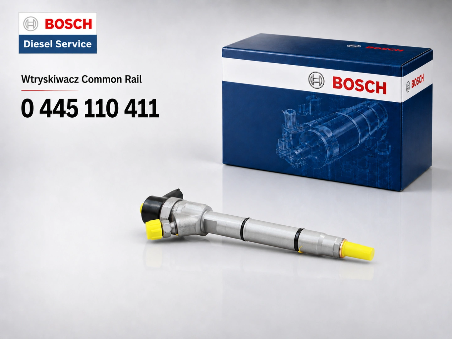 Wtryskiwacz Bosch 0445110411 jako wariant sprzedażowy
