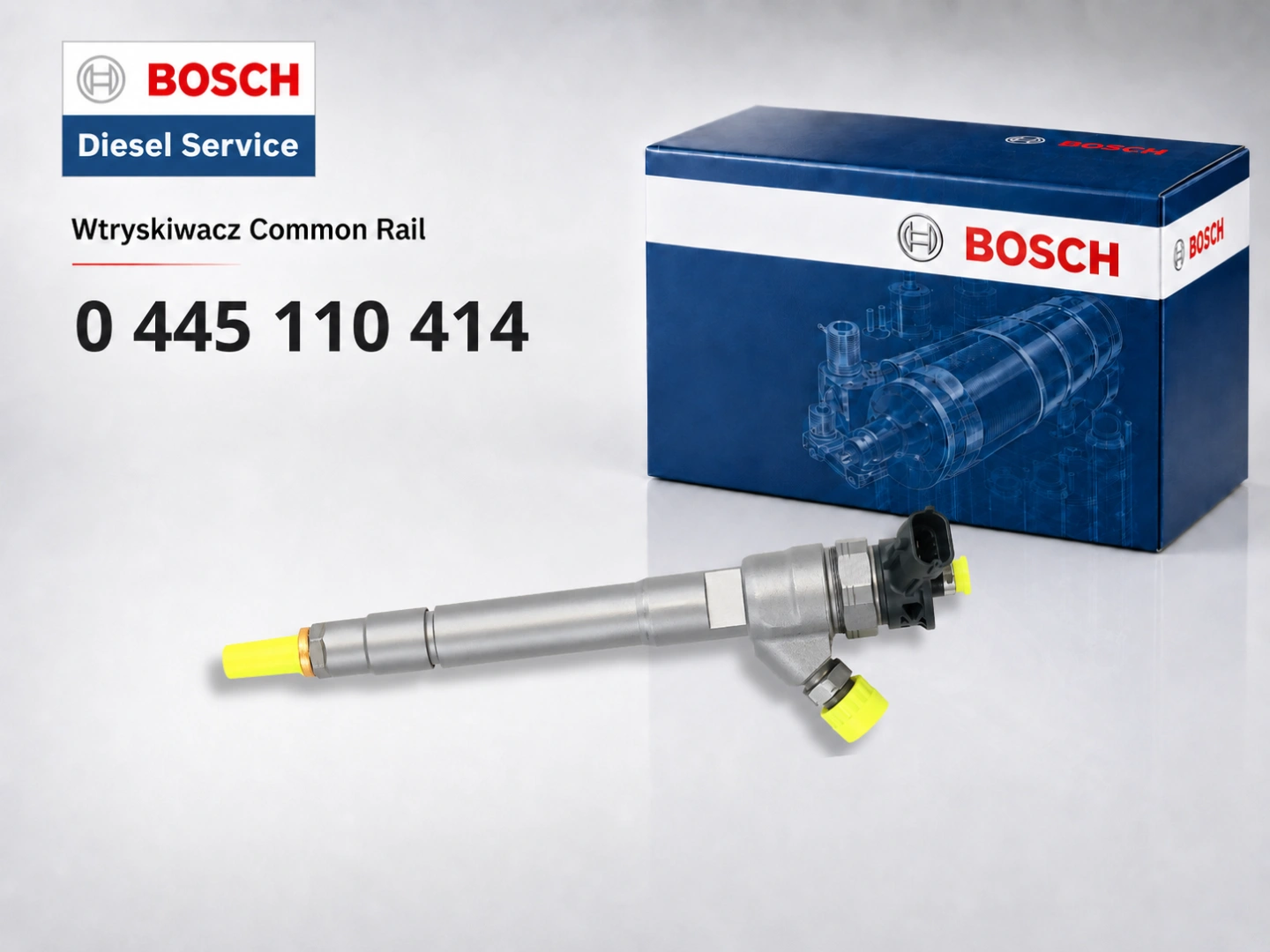Wtryskiwacz Bosch 0445110414 jako wariant sprzedażowy