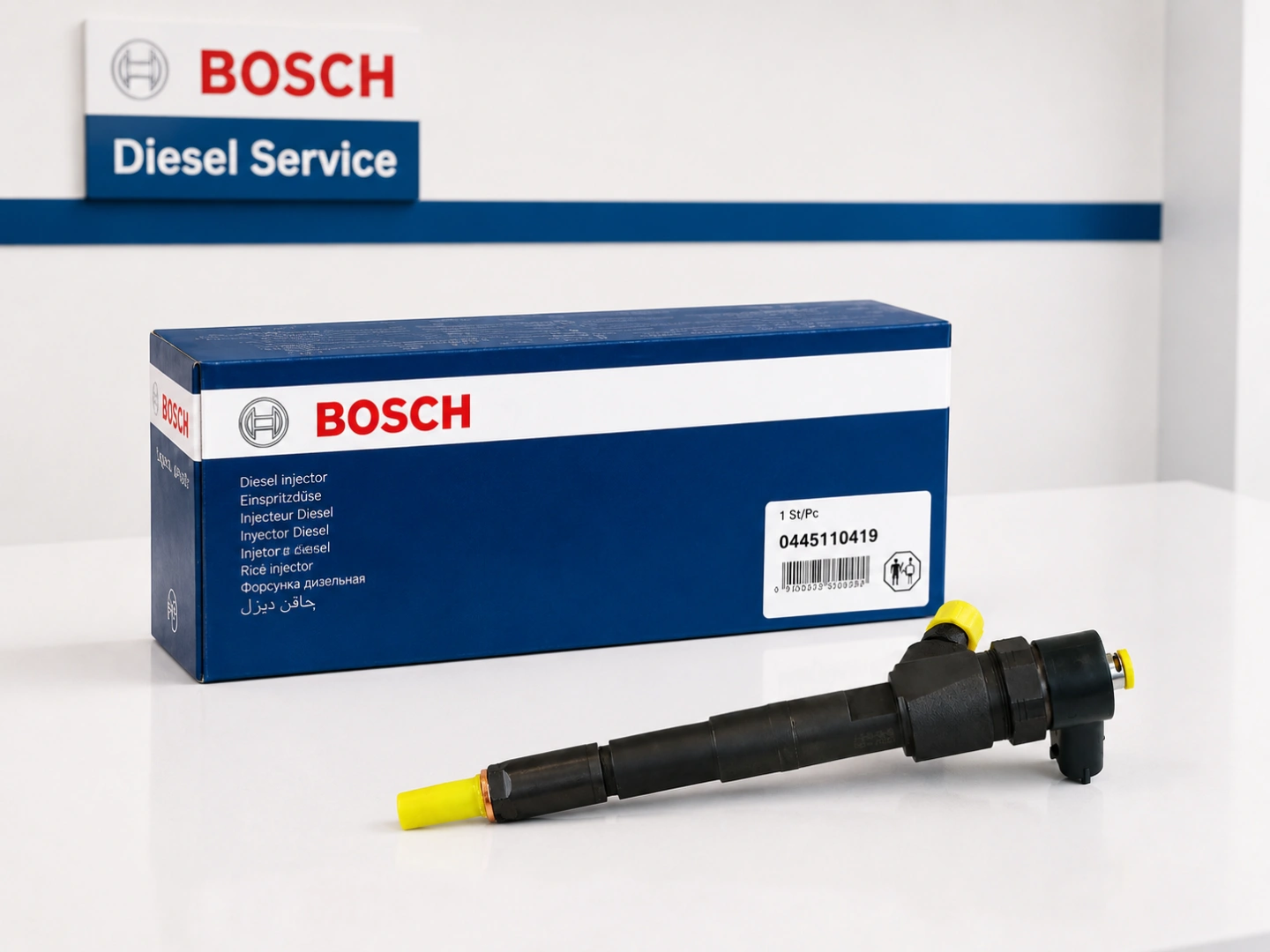 Wtryskiwacz Bosch 0445110419 nowy lub zregenerowany Wtryskiwacz Bosch 0445110419 przygotowany do sprzedaży