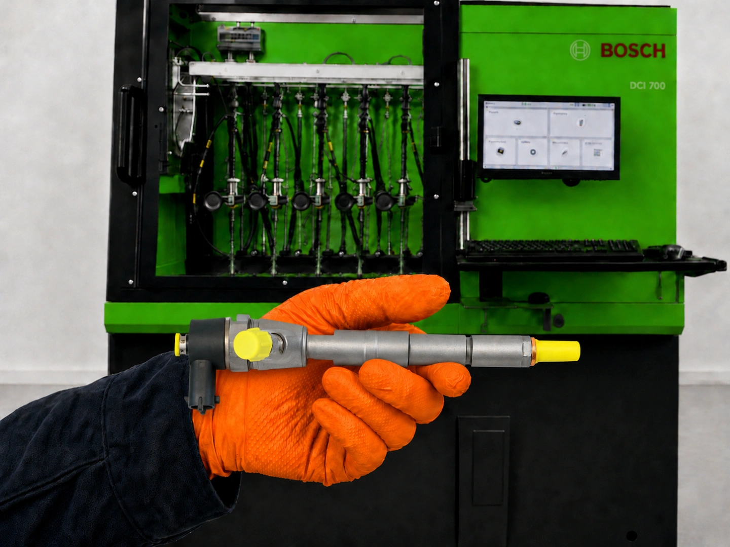 Stanowisko probiercze Bosch do diagnostyki wtryskiwaczy