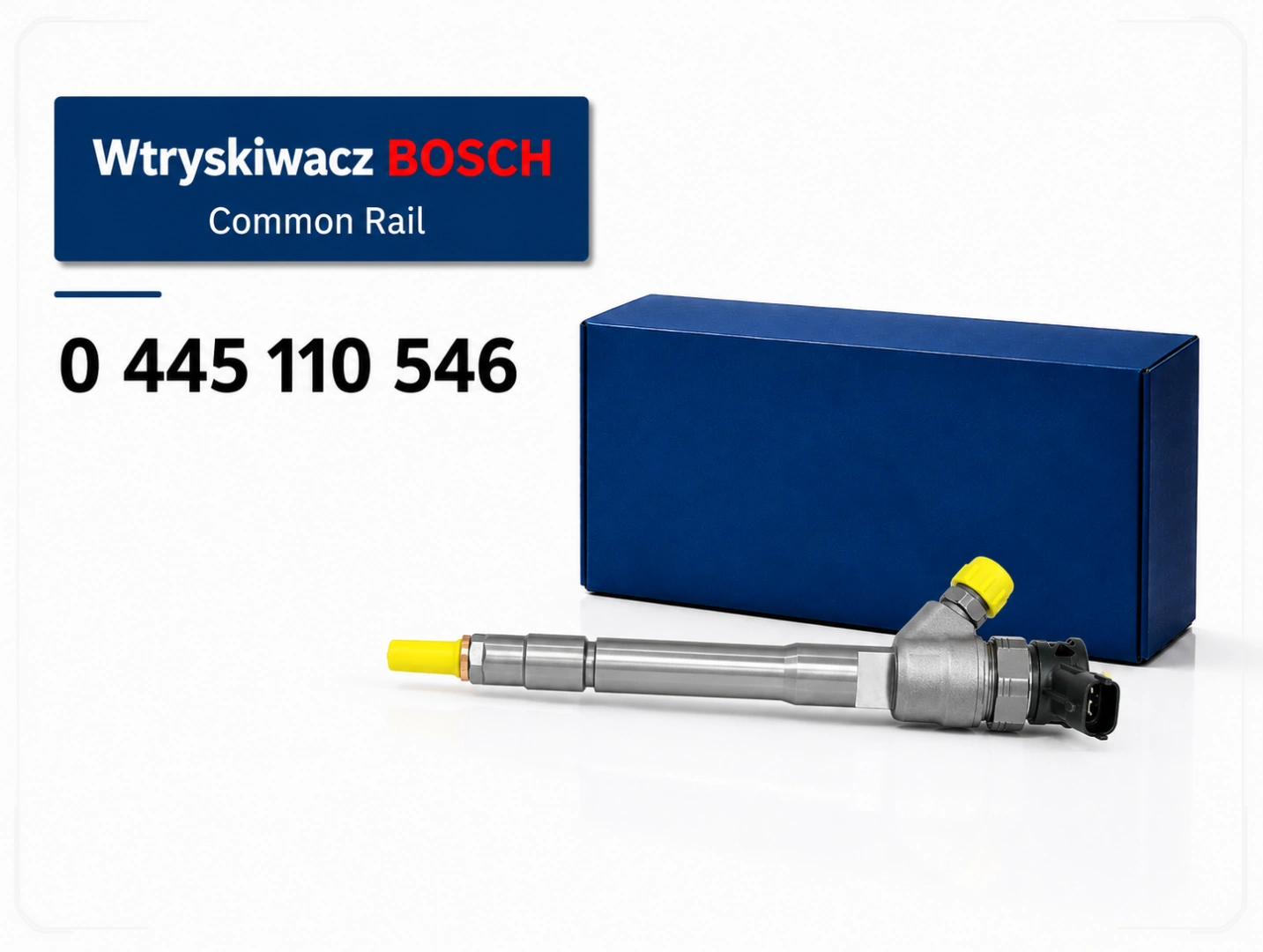 Wtryskiwacz Bosch 0445110546 do silnika 1.6 dCi