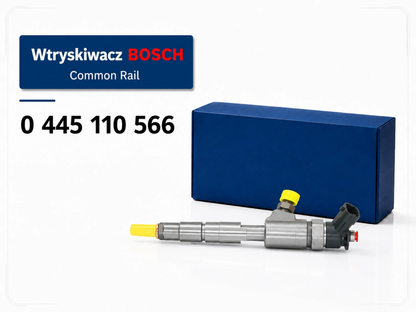 Wtryskiwacz Bosch 0445110566 1.6 BlueHDi Wtryskiwacz Bosch 0445110566 do silnika 1.6 BlueHDi