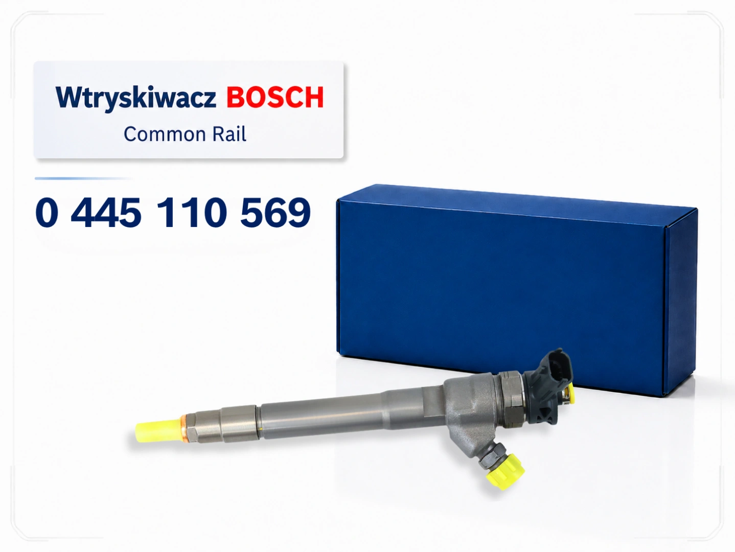 Wtryskiwacz Bosch 0445110569 Common Rail 1.6 dCi Wtryskiwacz Bosch 0445110569 do silnika 1.6 dCi