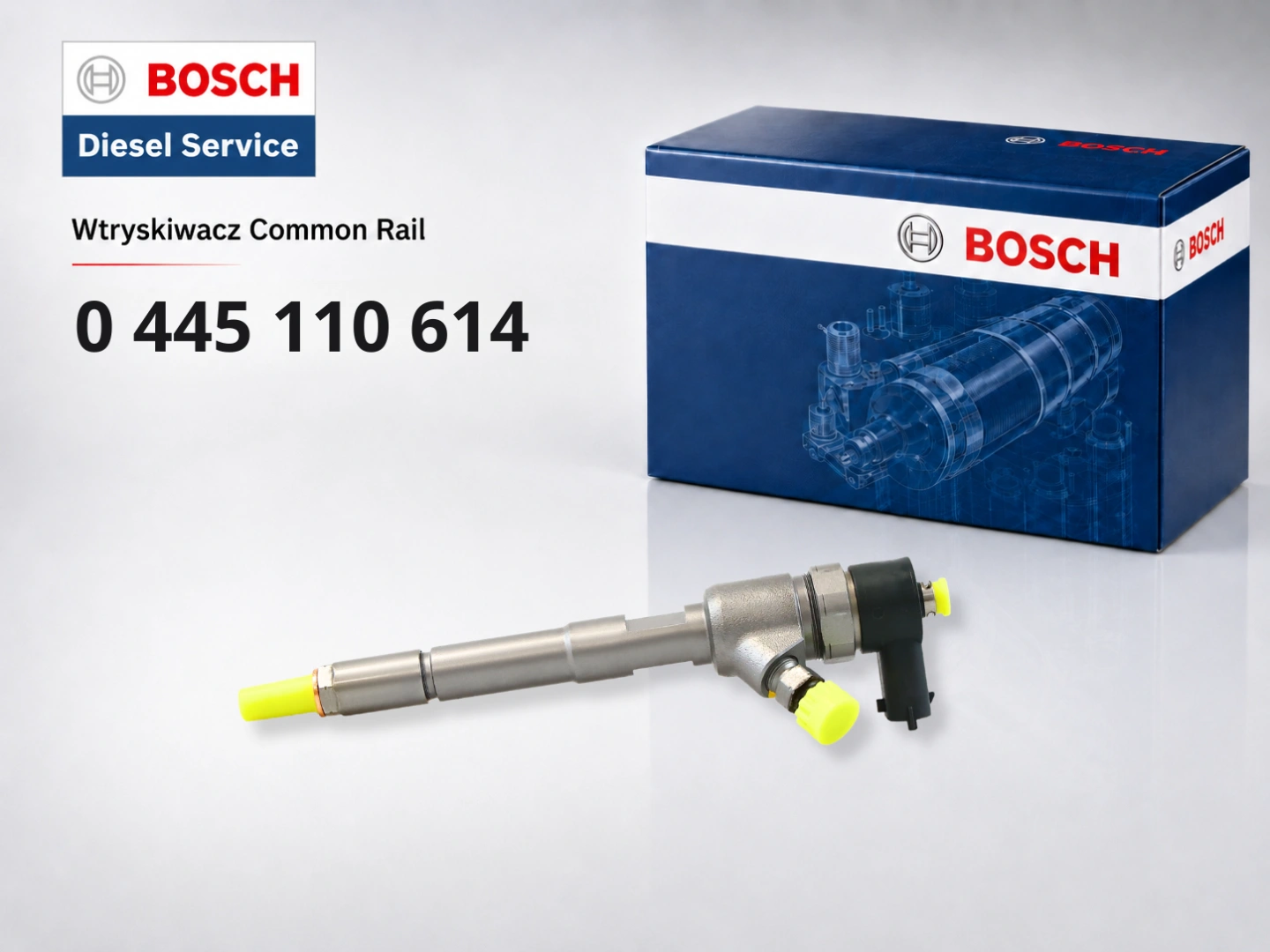 Wtryskiwacz Bosch 0445110614 jako wariant sprzedażowy