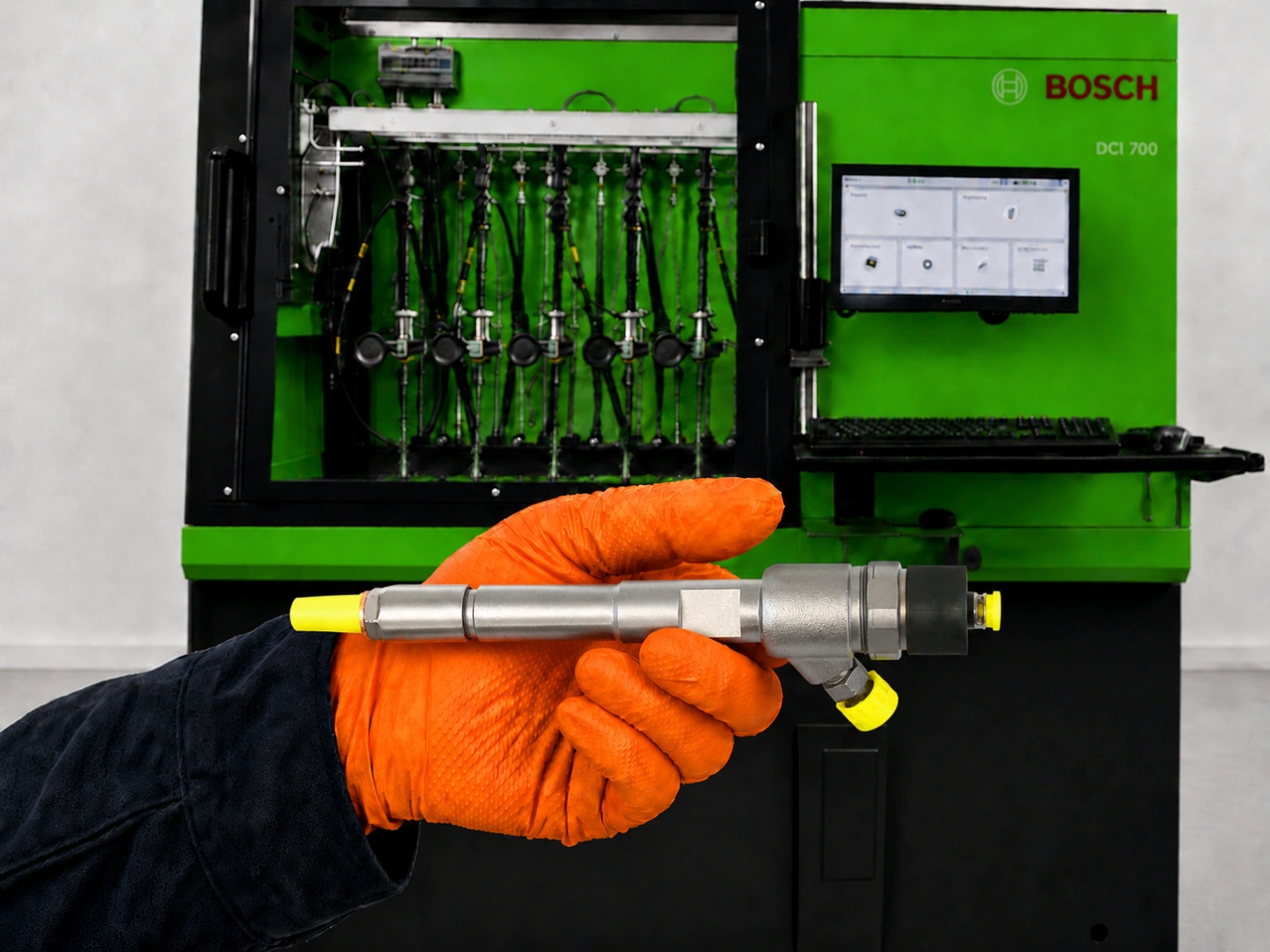 Stanowisko probiercze Bosch do diagnostyki wtryskiwaczy