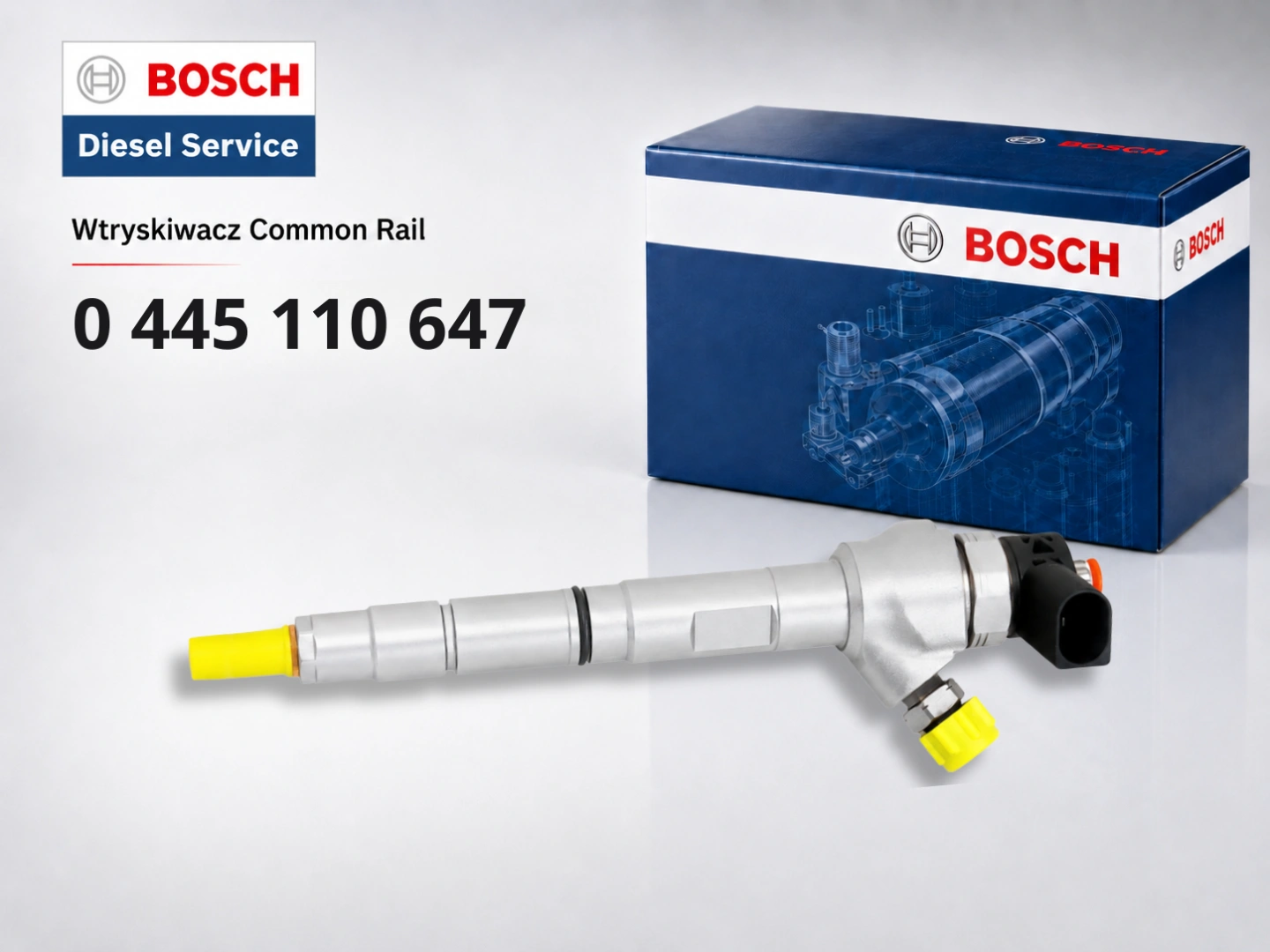 Wtryskiwacz Bosch 0445110647 jako wariant sprzedażowy
