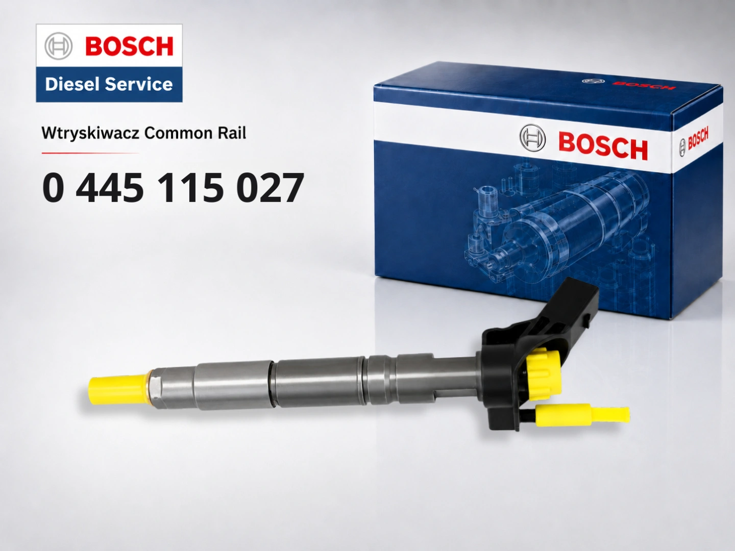 Wtryskiwacz Bosch 0445115027 do Mercedes 3.0 CDI Wtryskiwacz Bosch 0445115027 jako wariant sprzedażowy