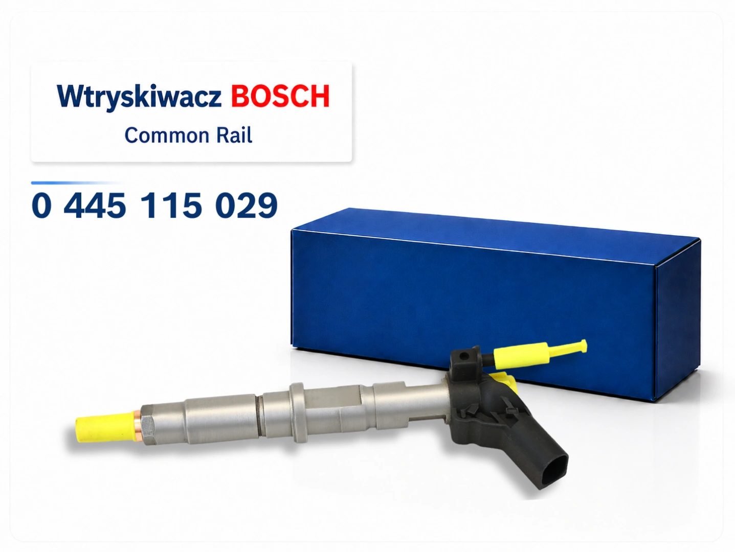 Wtryskiwacz Bosch 0445115029 Volkswagen Crafter 2.5 TDI Wtryskiwacz Bosch 0445115029 do Volkswagen Crafter 2.5 TDI