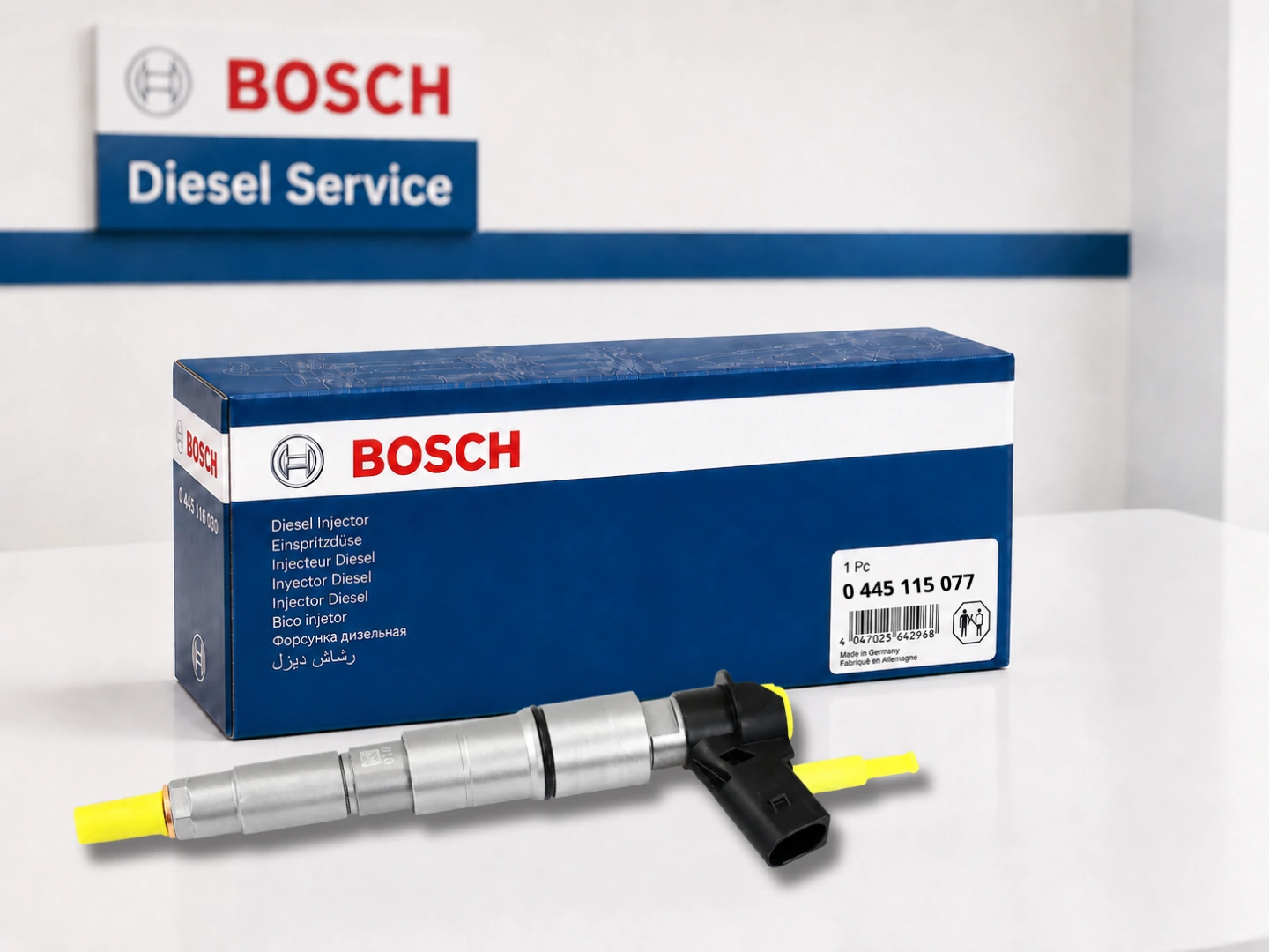 Wtryskiwacz Bosch piezo Common Rail przygotowany do sprzedaży