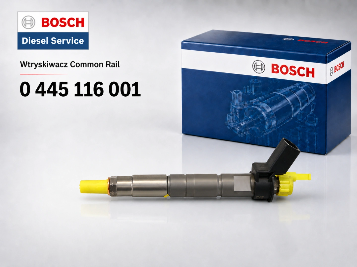 Wtryskiwacz Bosch 0445116001 jako wariant sprzedażowy do BMW 2.0d