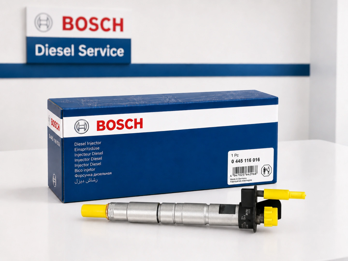 Wtryskiwacz Bosch 0445116016 nowy albo zregenerowany Wtryskiwacz Bosch 0445116016 przygotowany do sprzedaży